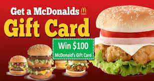 McDonald's Gift Card